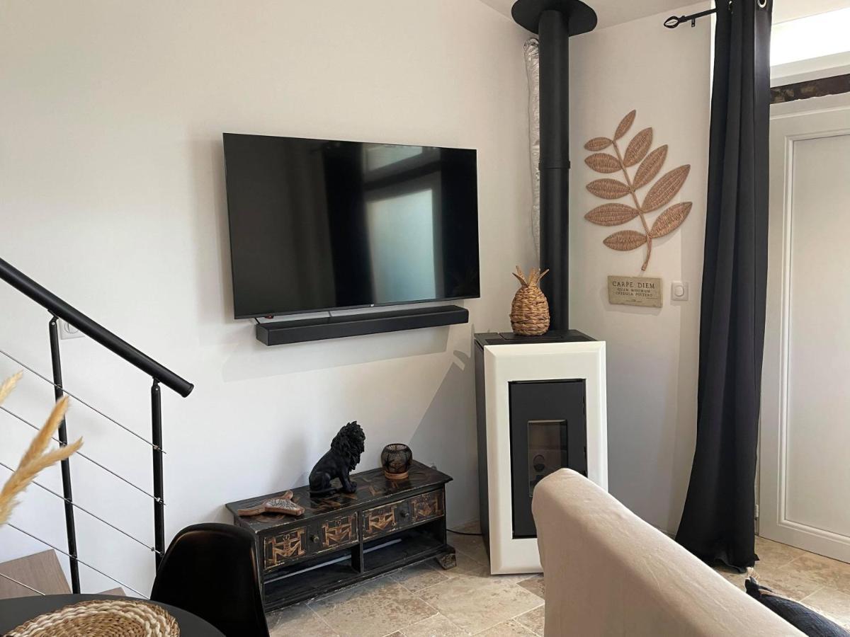Jolie Annexe Du Mas Dans Le Coeur De La Garrigue Nimoise Villa Nîmes Exterior foto
