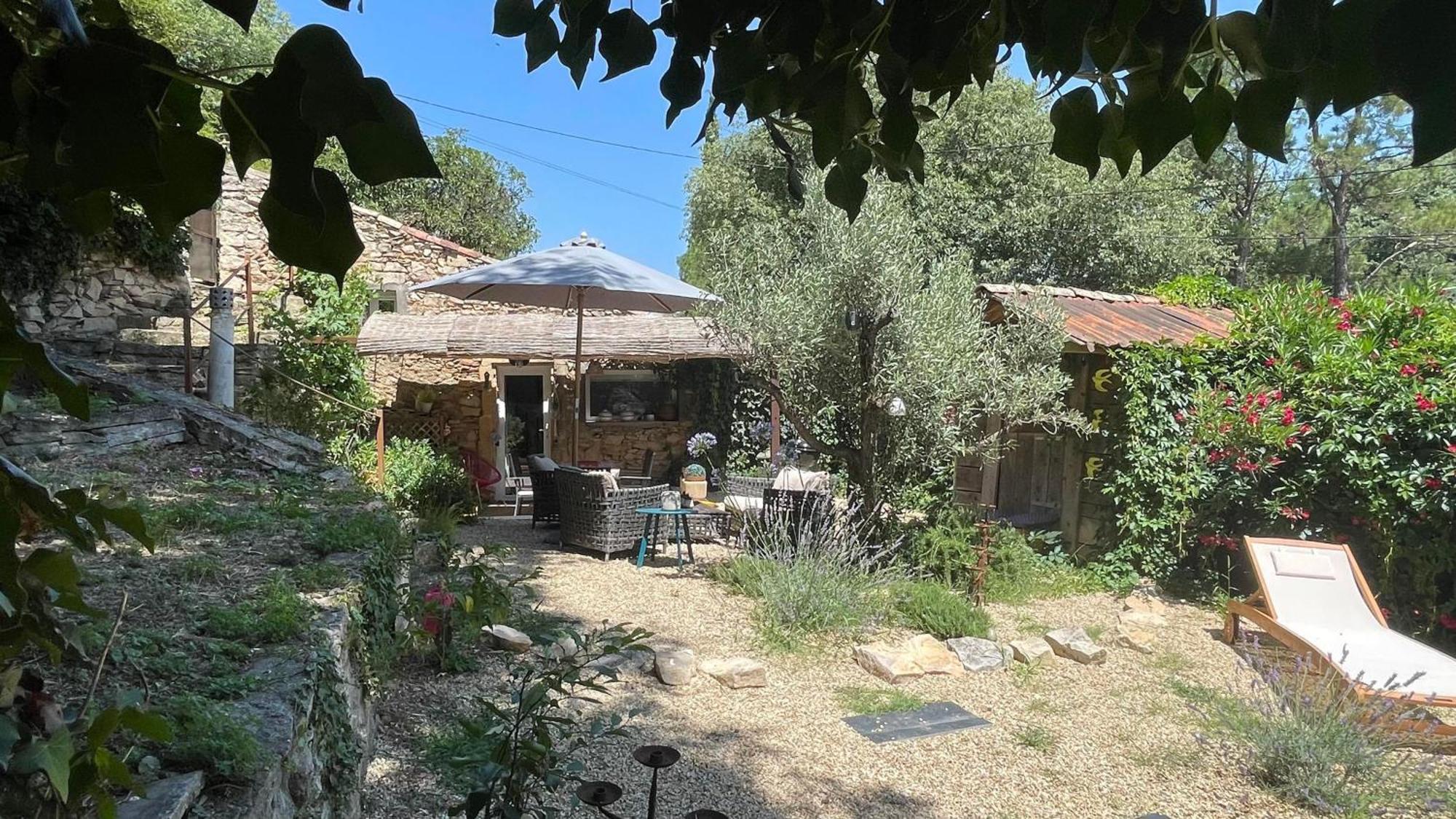 Jolie Annexe Du Mas Dans Le Coeur De La Garrigue Nimoise Villa Nîmes Exterior foto
