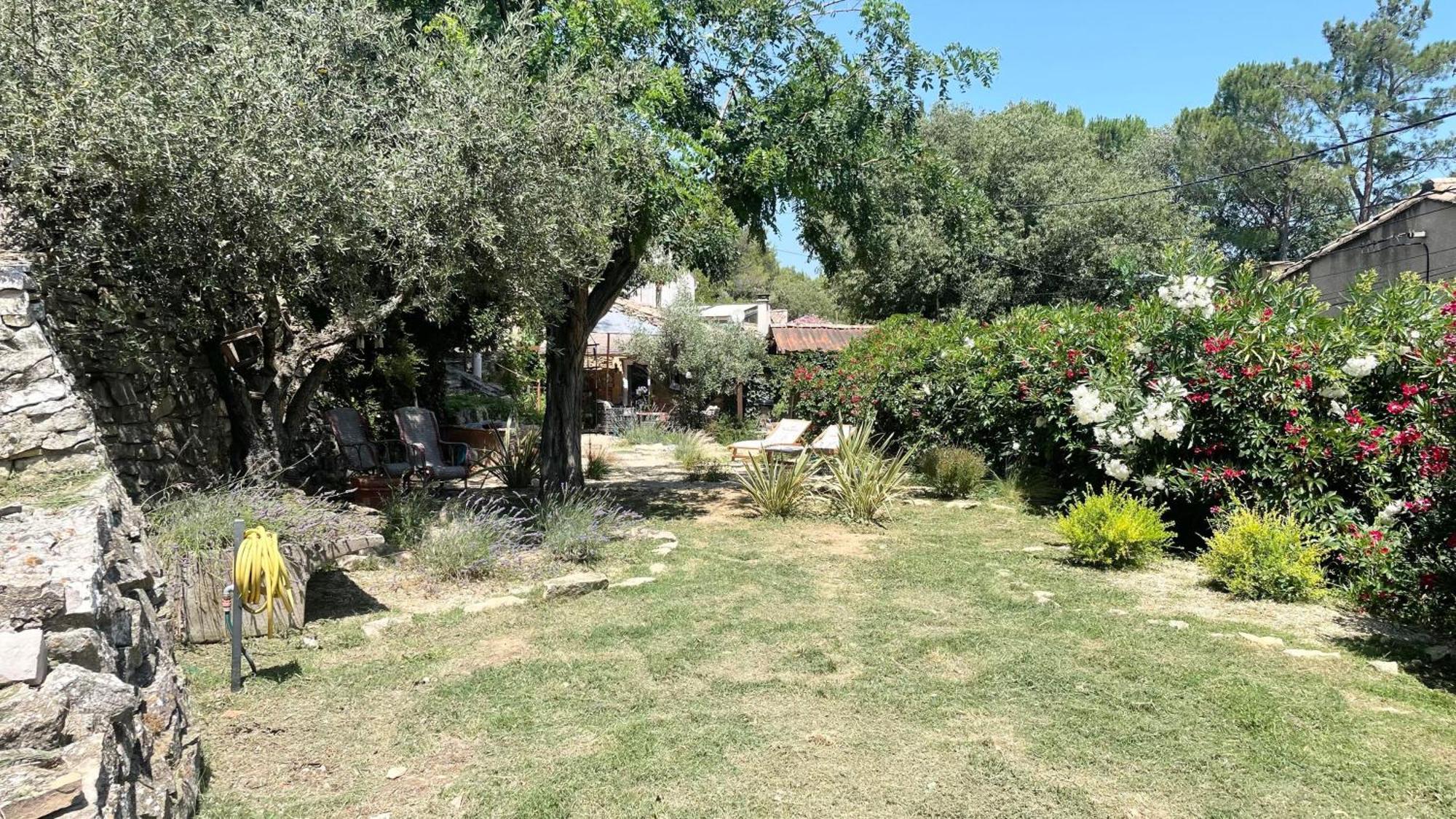 Jolie Annexe Du Mas Dans Le Coeur De La Garrigue Nimoise Villa Nîmes Exterior foto
